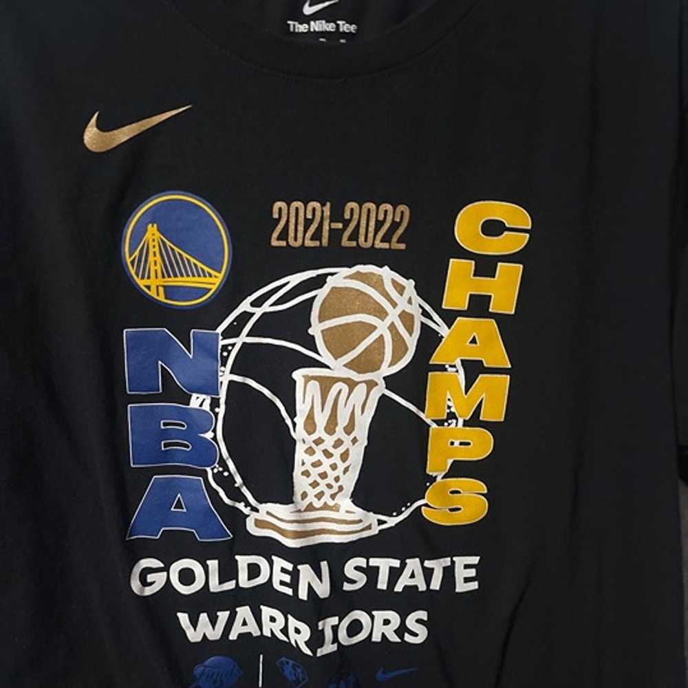 Nike Kids size XL tee Golden State Warriors NBA C… - image 2