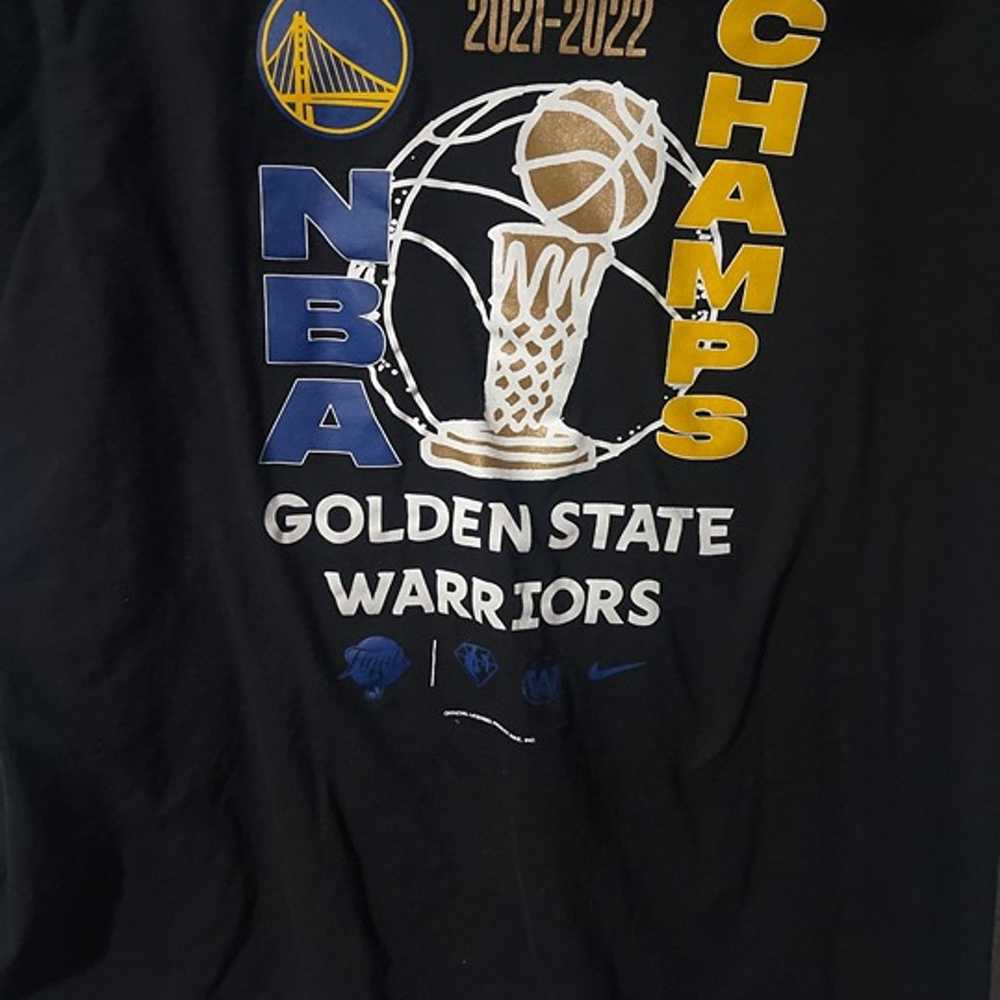 Nike Kids size XL tee Golden State Warriors NBA C… - image 4