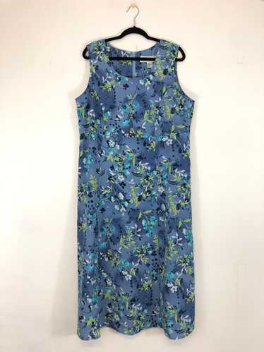 Chrysantheme Floral 90s Dress