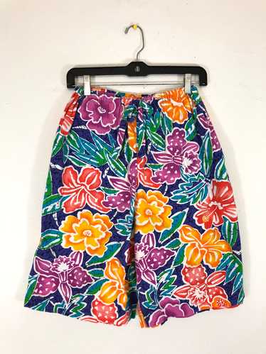 Liz Sport Floral Shorts - image 1