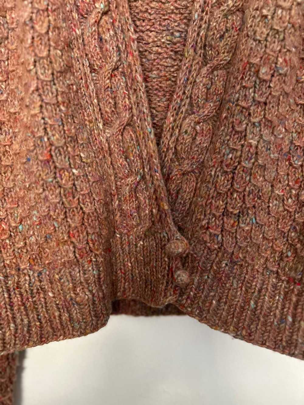 Ellen Tracy Hand knit wool cardigan sweater (8) |… - image 3