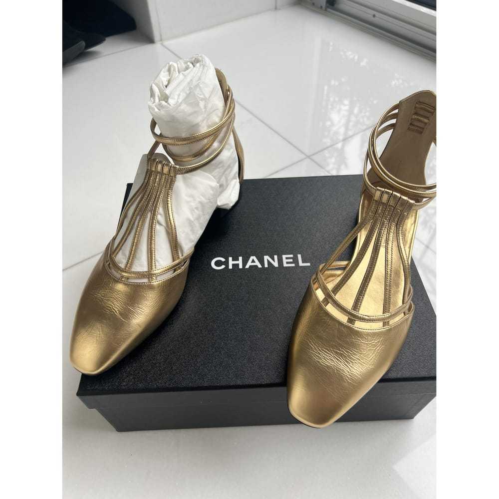 Chanel Slingback leather ballet flats - image 2