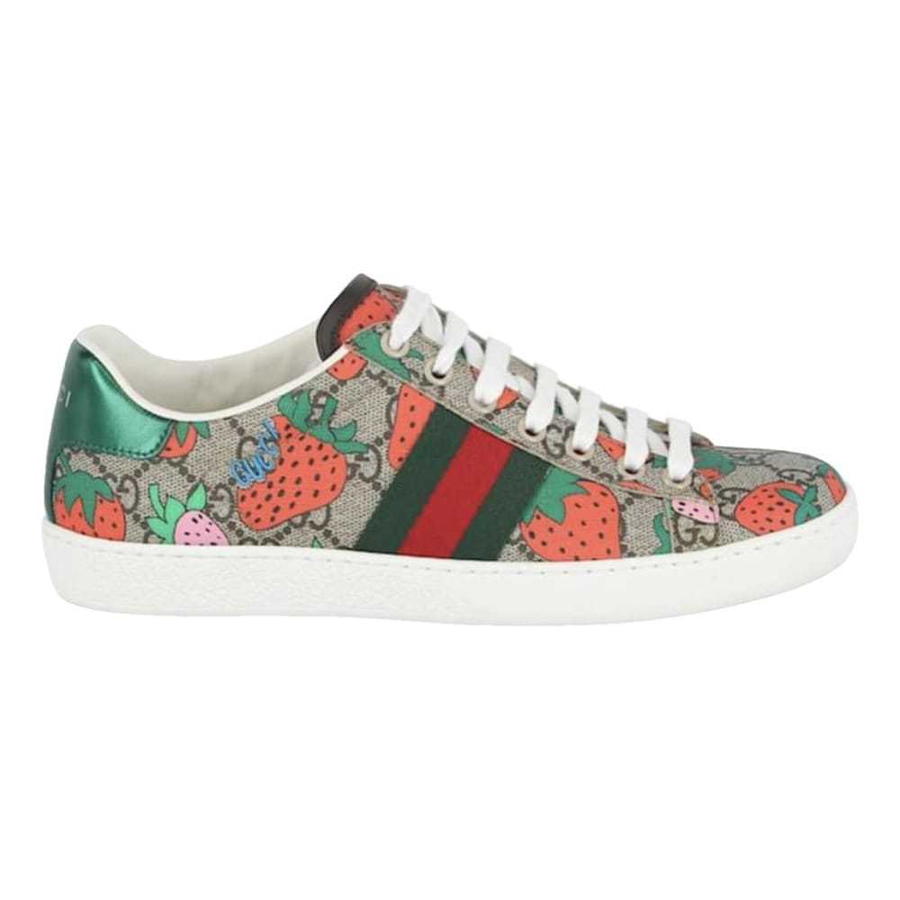 Gucci Ace leather trainers - image 1