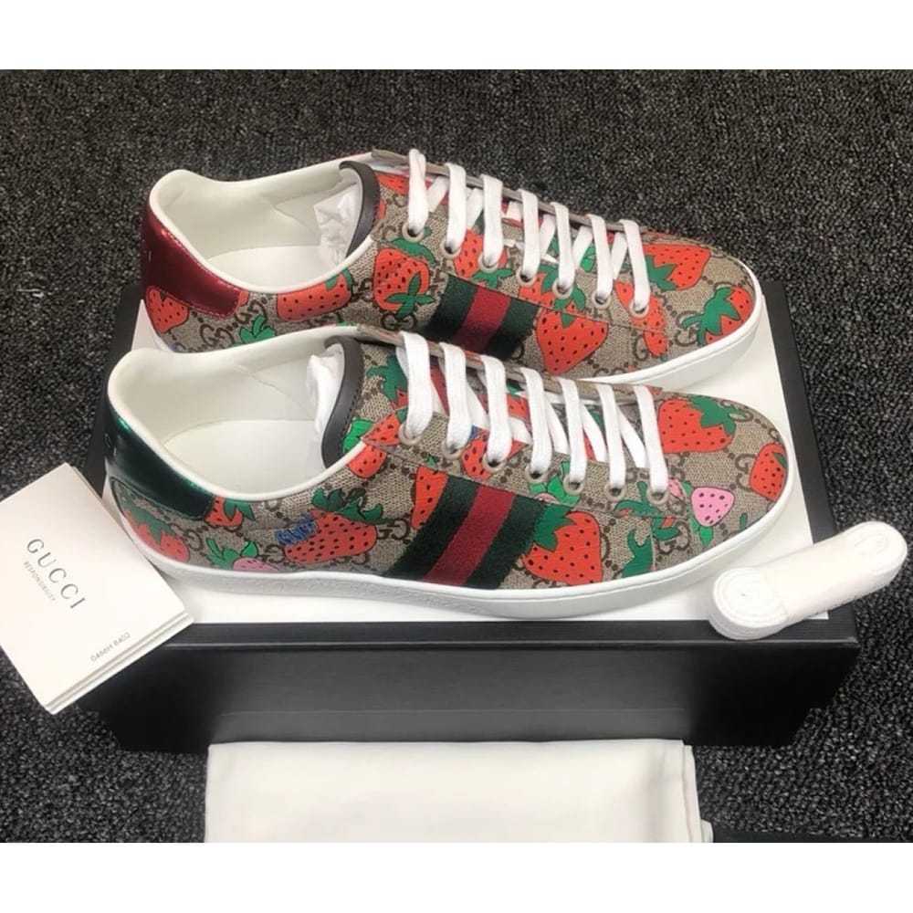 Gucci Ace leather trainers - image 2