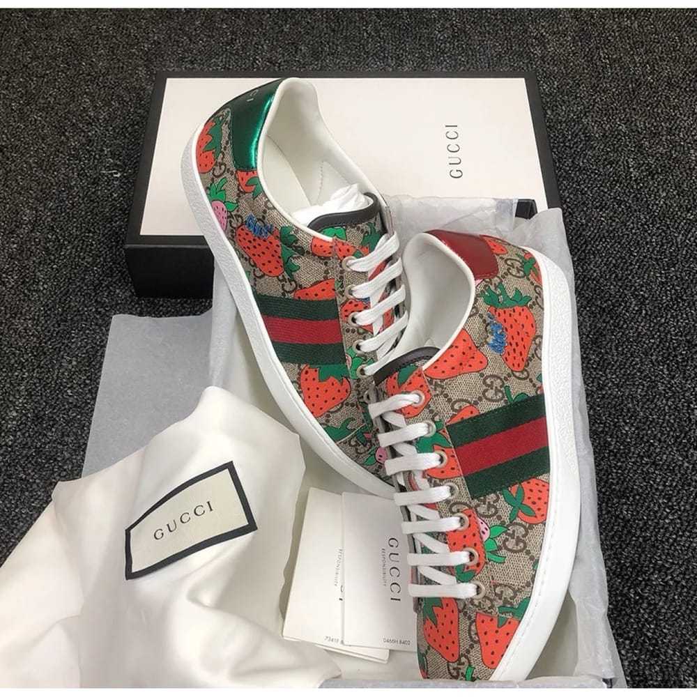 Gucci Ace leather trainers - image 3