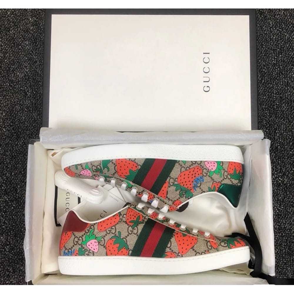 Gucci Ace leather trainers - image 4