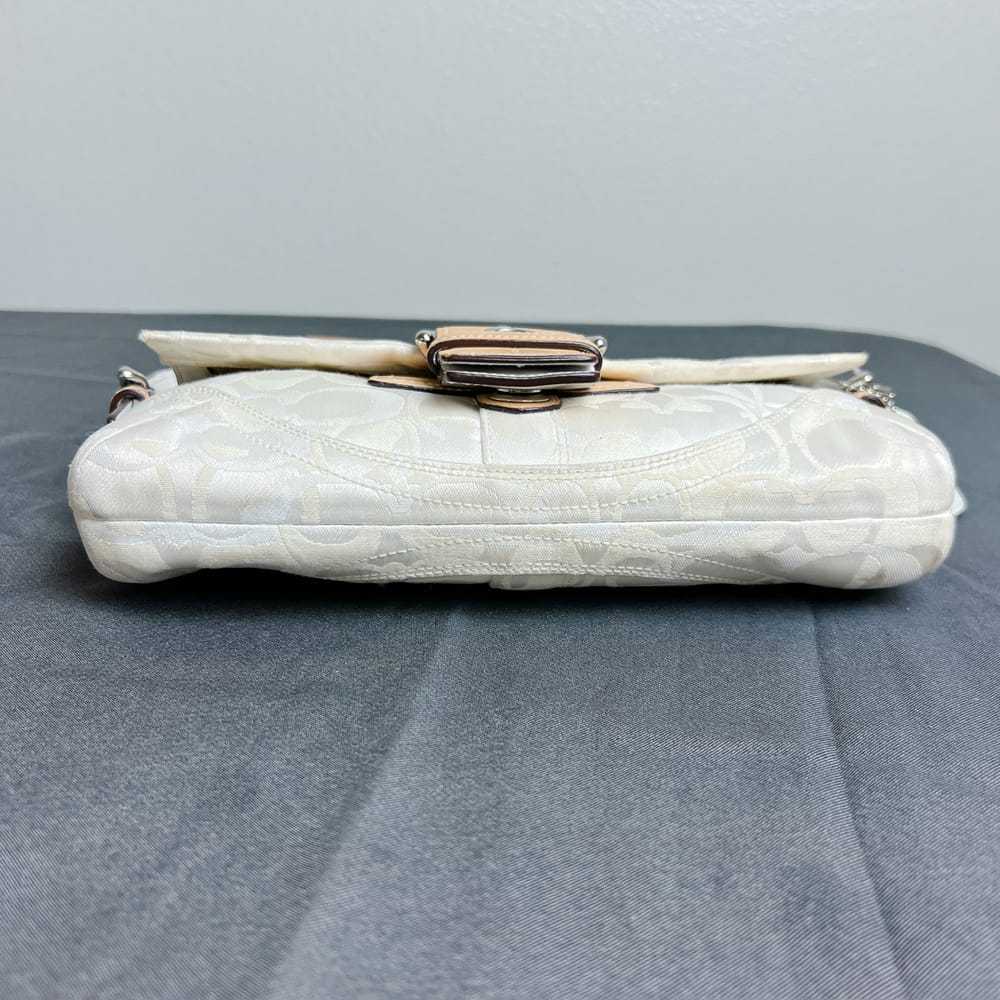Coach Signature Sufflette cloth handbag - image 4