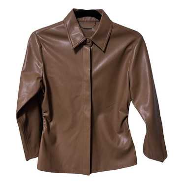 Elie Tahari Leather blouse - image 1