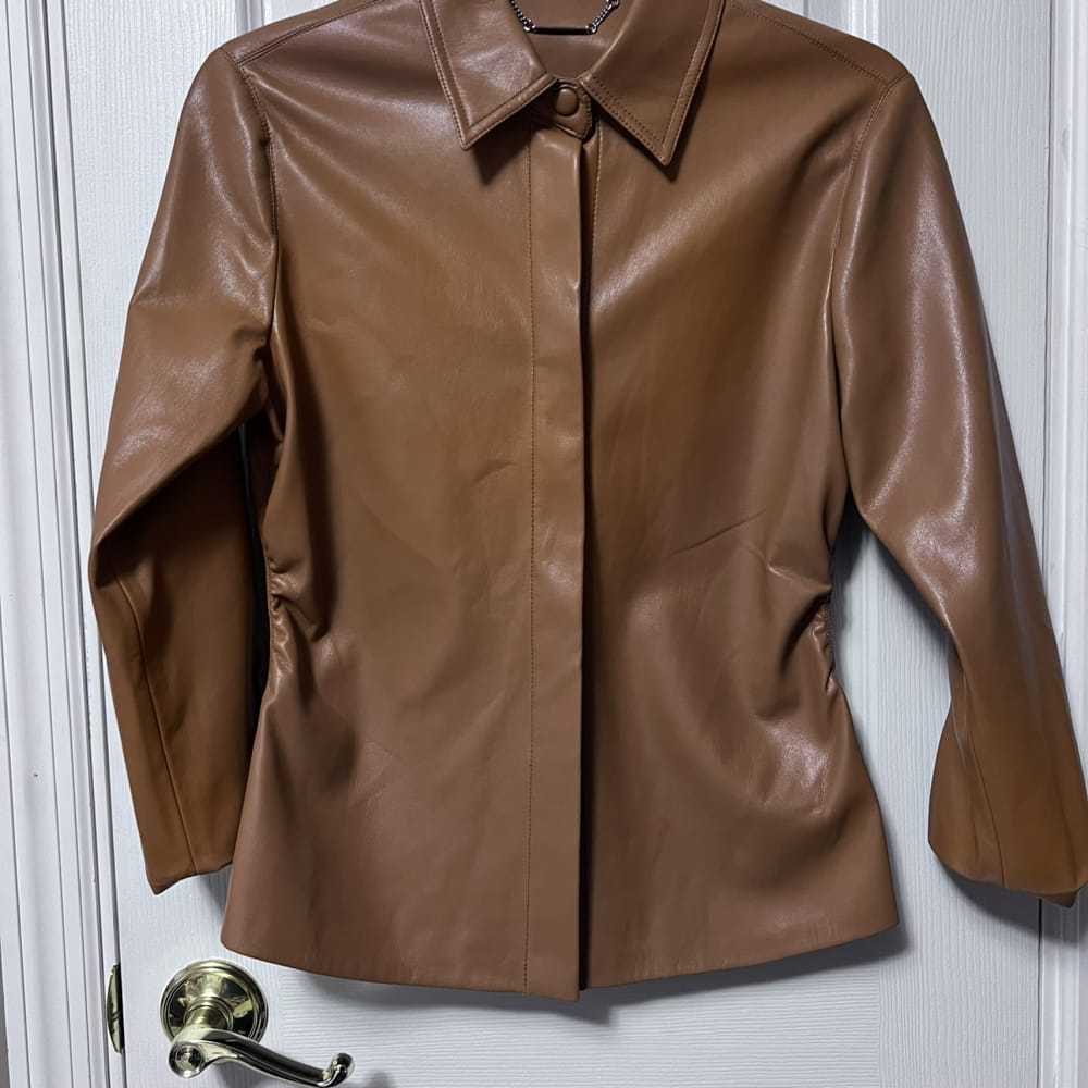 Elie Tahari Leather blouse - image 2