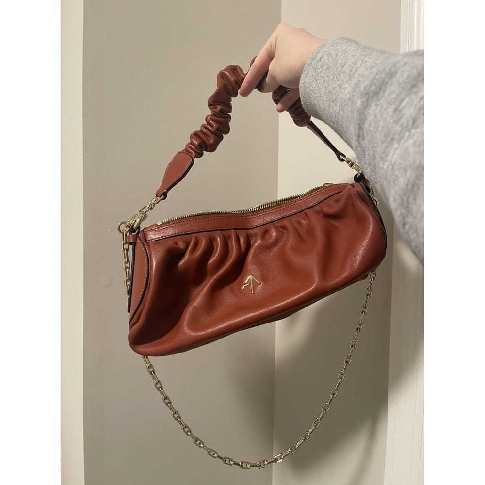 Manu Atelier Cylinder leather handbag - image 3