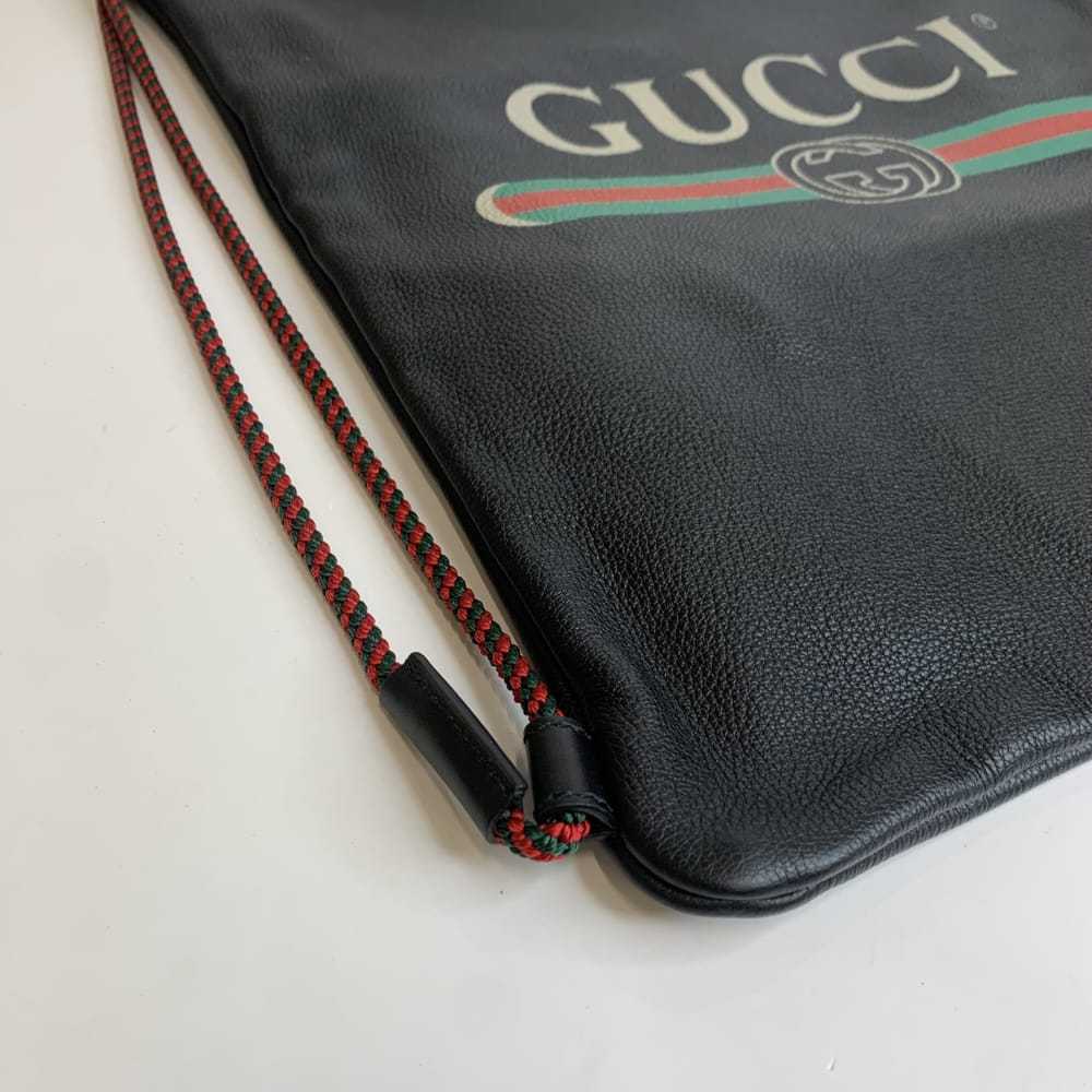 Gucci Leather weekend bag - image 3