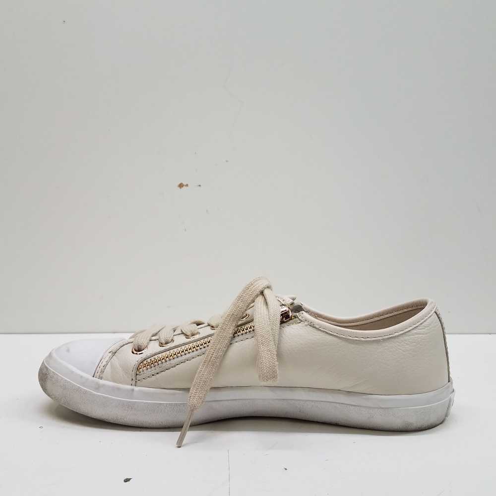 Coach Empire Zipper Ivory Leather Casual Shoes Wo… - image 2