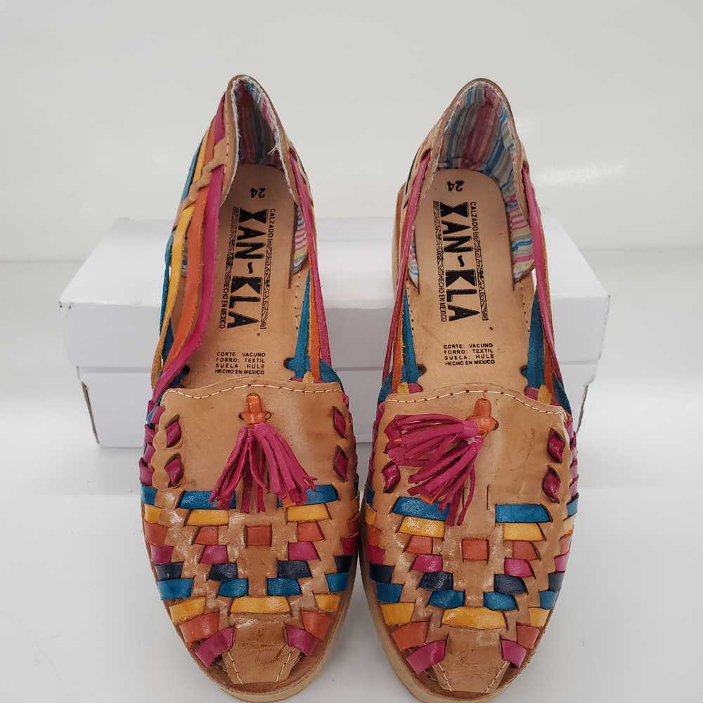 Xan Kla Huarache Sandals Women's Size 7-Rainbow T… - image 4