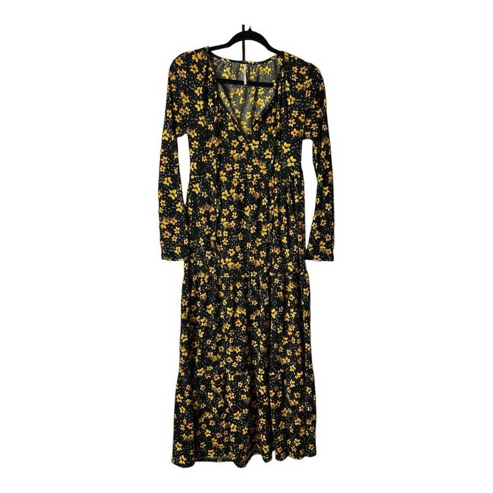 Free People l Tiers Of Joy Floral Maxi Dress XS - image 3