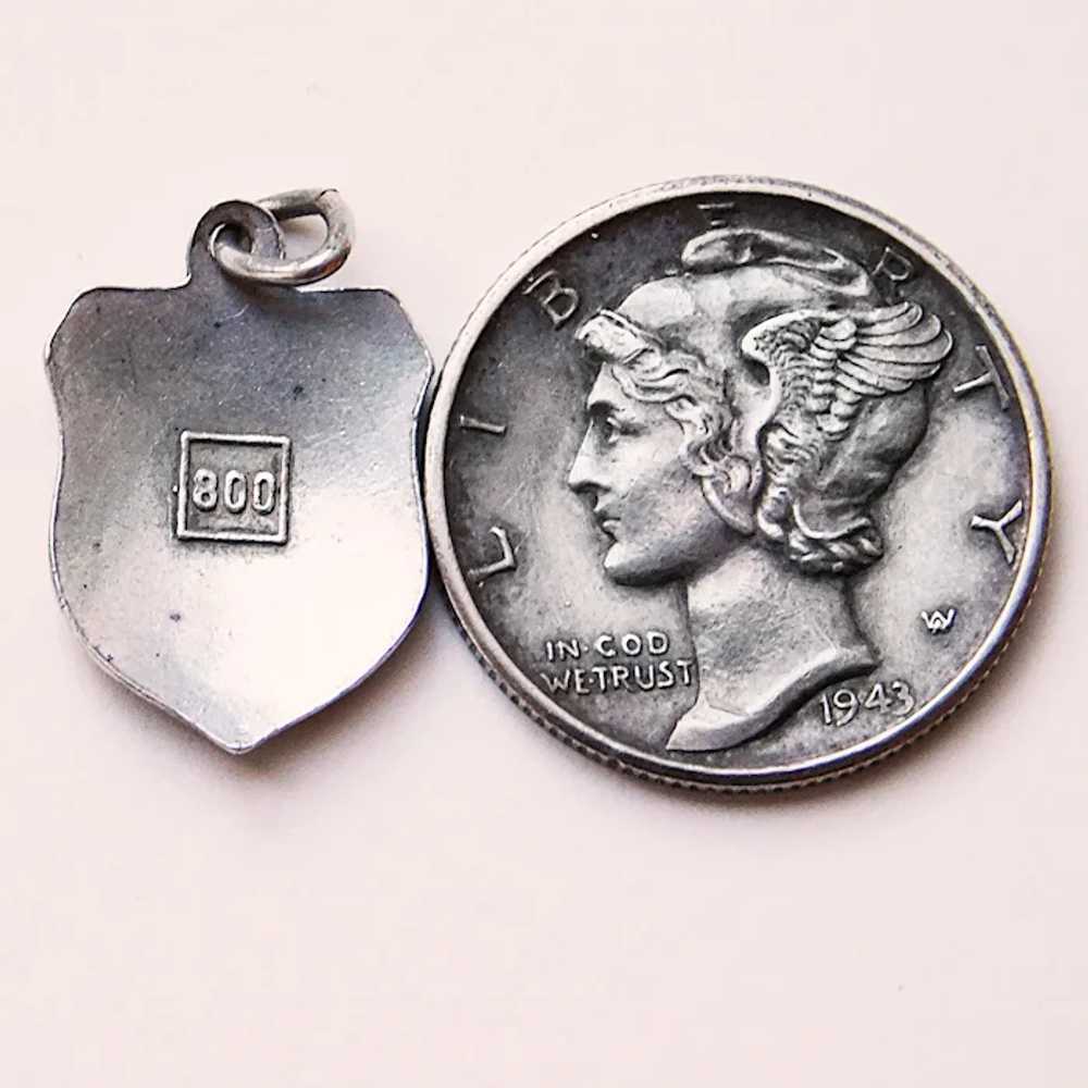 800 Silver & Enamel COSTA BRAVA Charm - Souvenir … - image 2