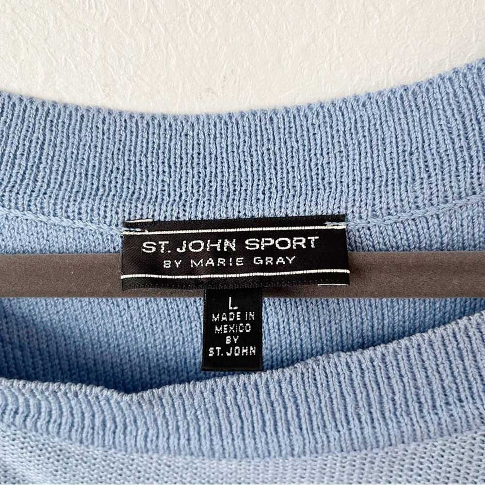 VTG St. John Sport Bird Tunic Sweater Sz L - image 5