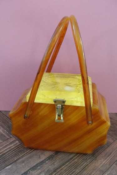 専用 USA VINTAGE RIALTO LUCITE PURSE BAG Rialto Lucite Purse - Etsy