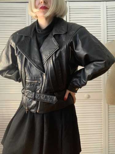 Vintage ‘80s Street Legal Berman’s Black Leather M