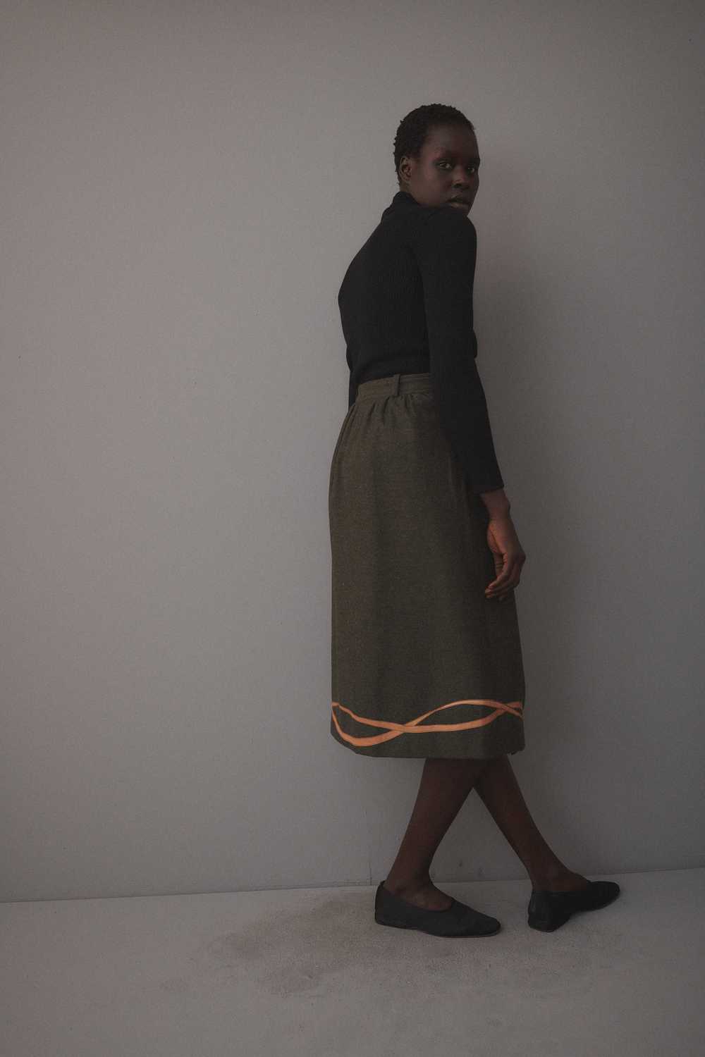 1970s Gucci Bridle Skirt - image 2