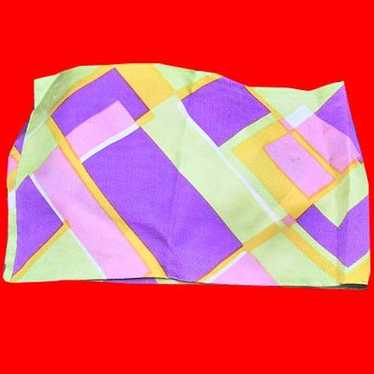 Bright Pink Purple Yellow and Orange overlapping … - image 1