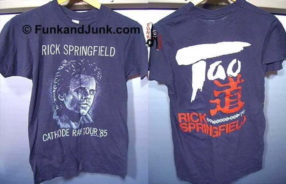 Rick Springfield Cathode Ray with Tao Tour 1985 T… - image 1