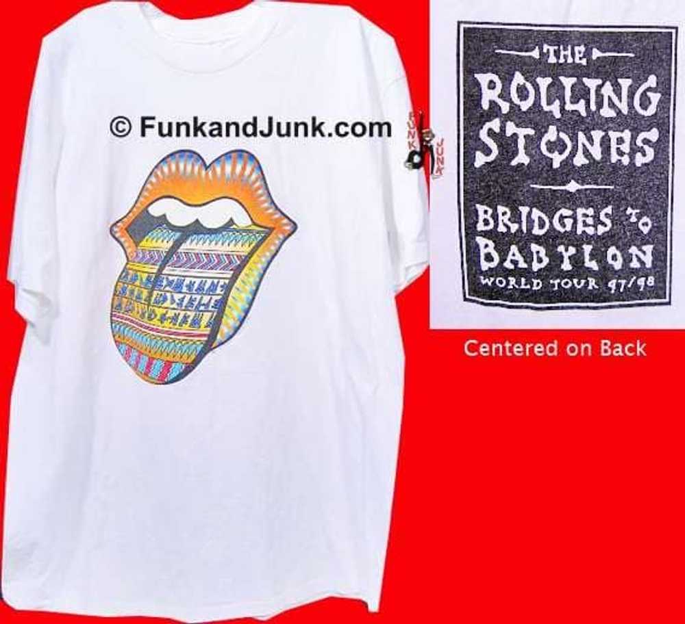 Rolling Stones Hieroglyphic Tongue Bridges to Bab… - image 1