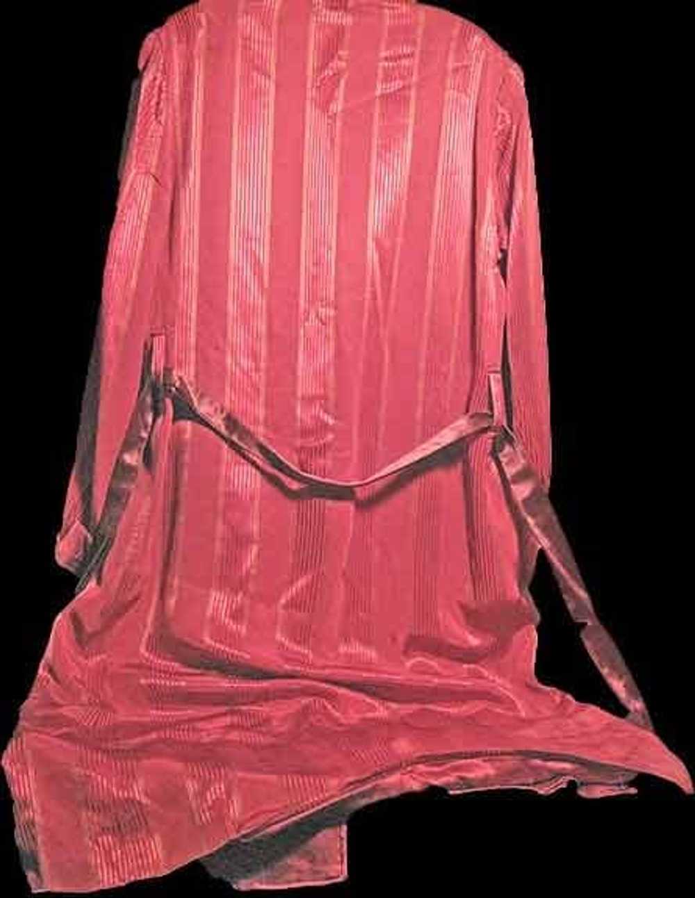 Ruby with Shiny Ruby and Golden Verticals Silk Ac… - image 2