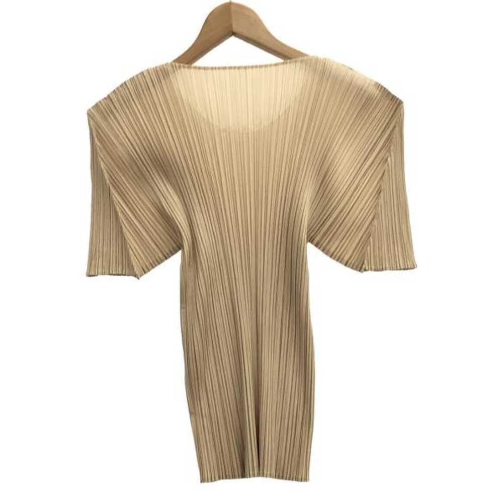 Issey Miyake Pleats Please Issey Miyake Beige Ple… - image 2