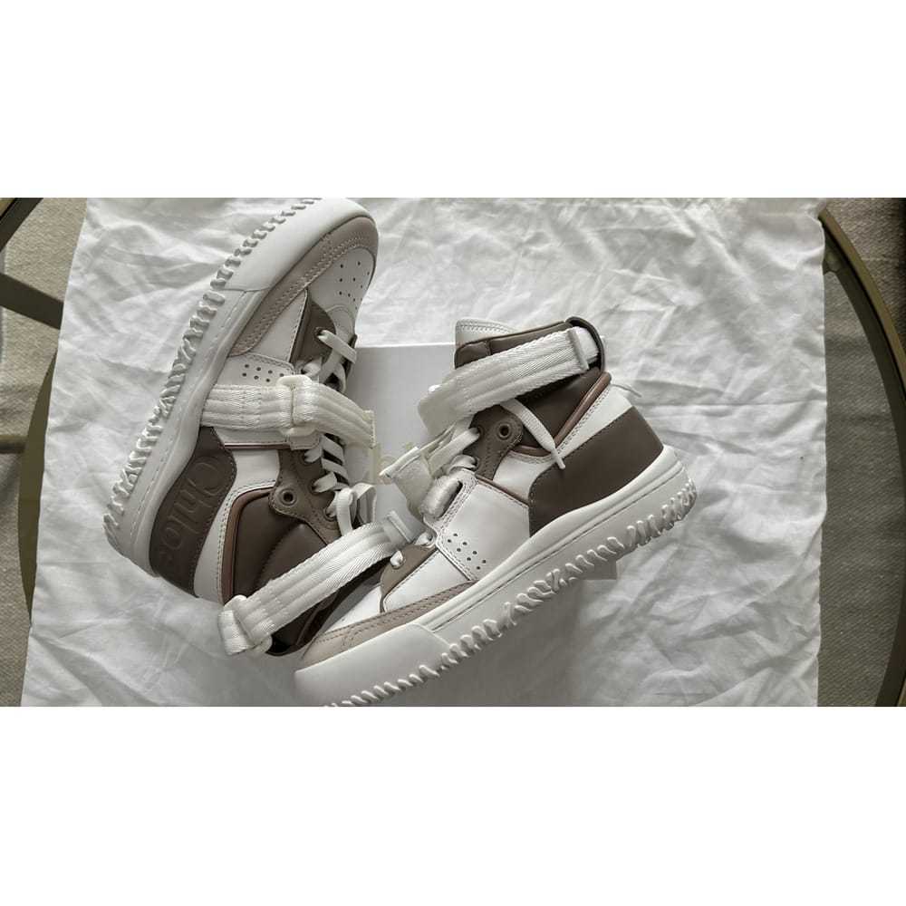 Chloé Leather trainers - image 6