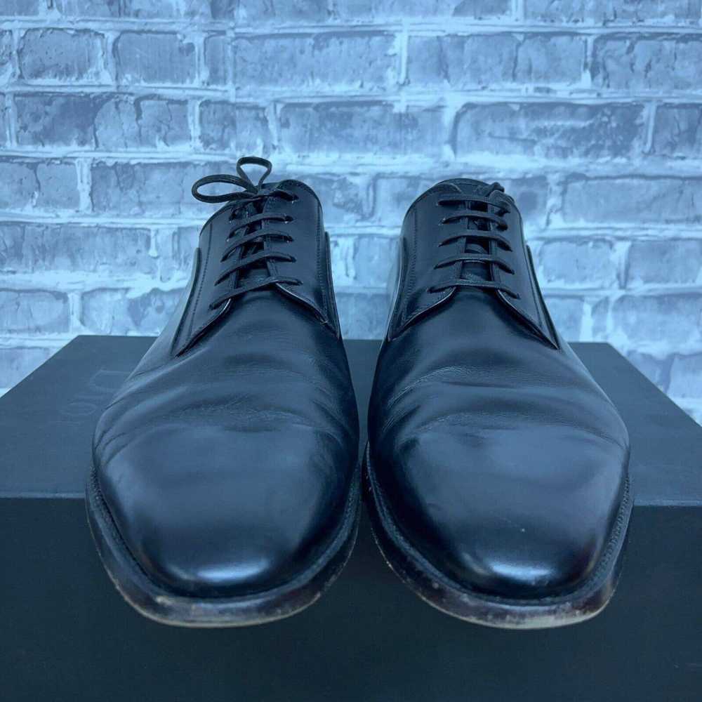 Dior Christian Dior Black Leather Oxford Lace Up … - image 3