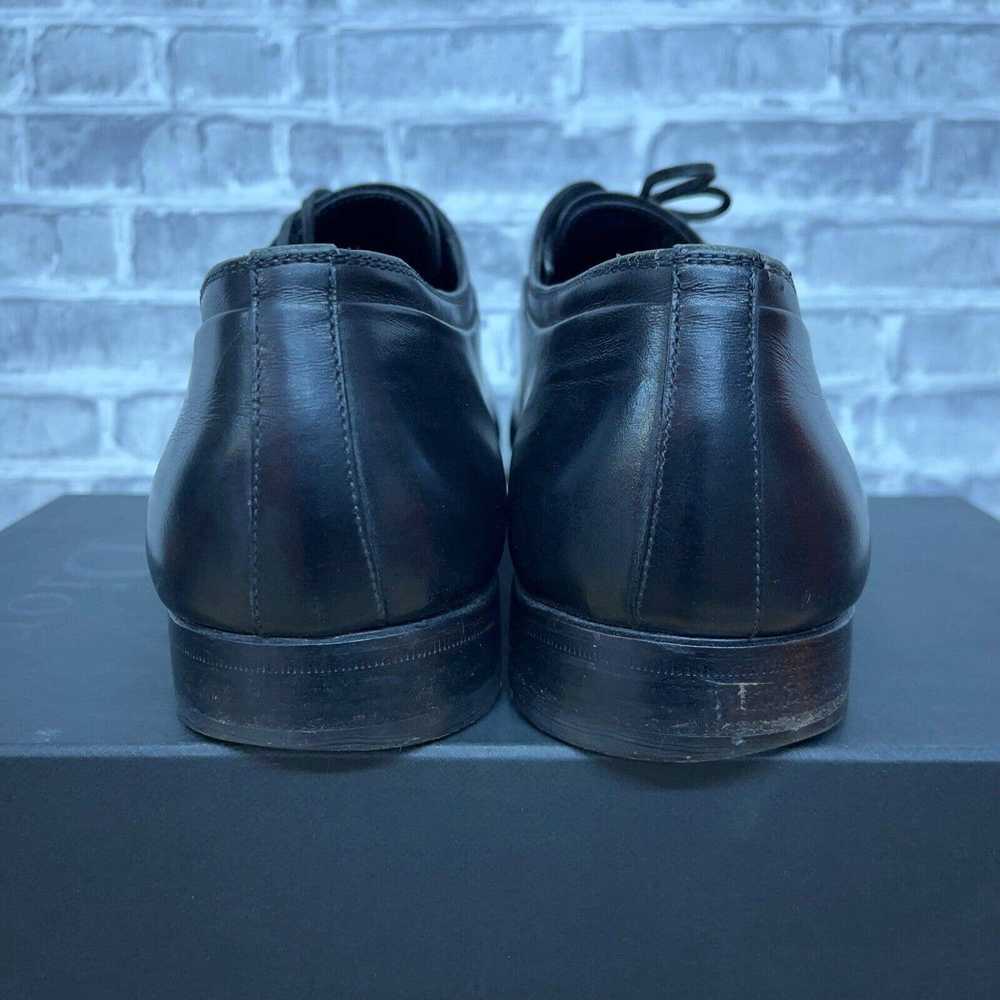 Dior Christian Dior Black Leather Oxford Lace Up … - image 7