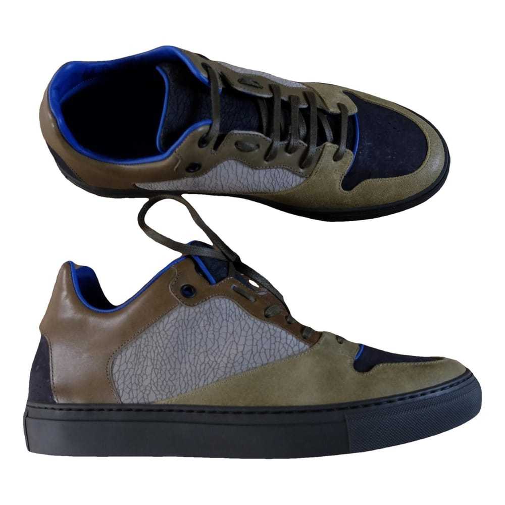 Balenciaga Arena leather low trainers - image 1