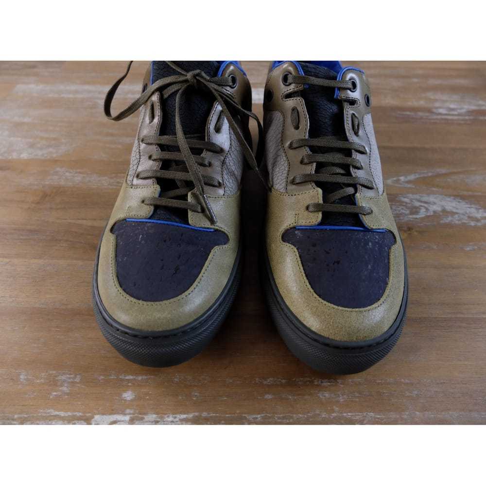 Balenciaga Arena leather low trainers - image 3