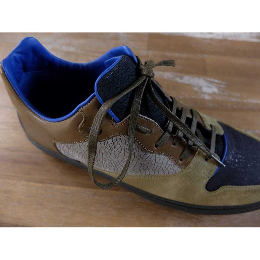 Balenciaga Arena leather low trainers - image 4