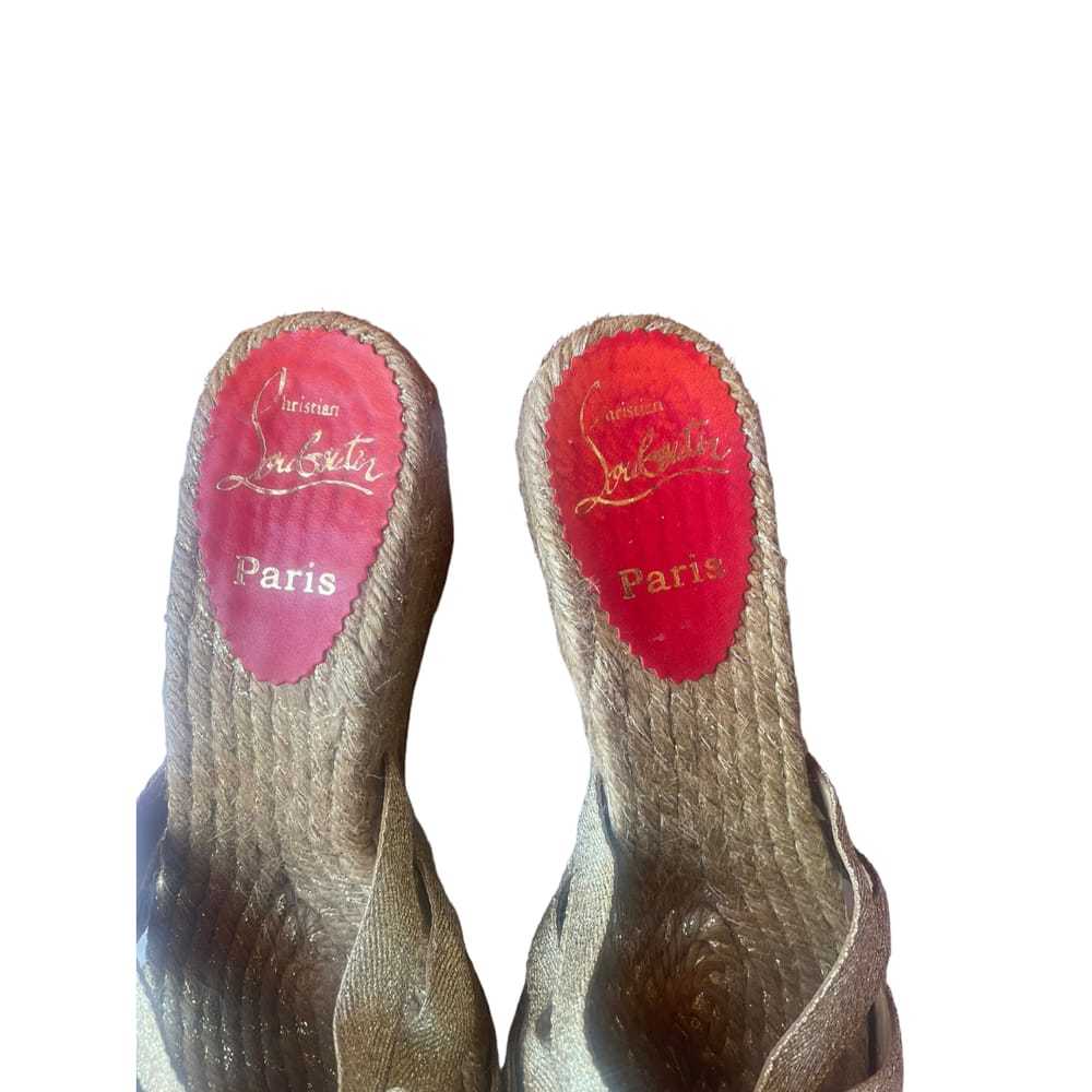 Christian Louboutin Tweed mules & clogs - image 7