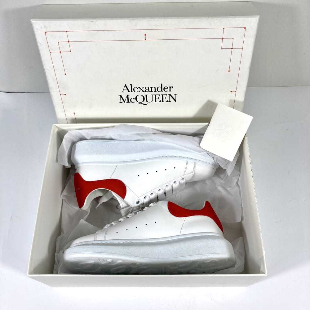 Alexander McQueen Oversize leather trainers - image 3