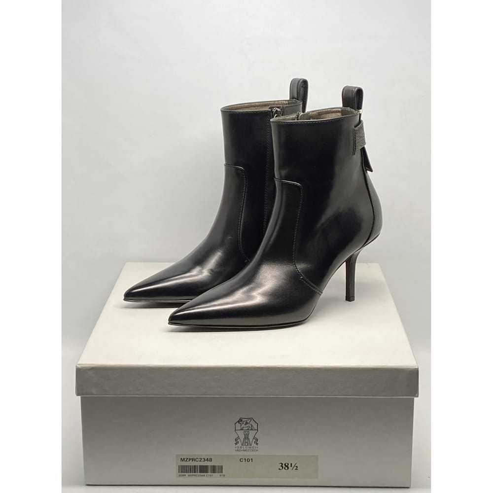 Brunello Cucinelli Leather boots - image 8
