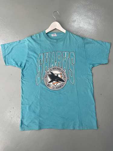 NHL × Sportswear × Vintage Vtg 1991 NHL San Jose S