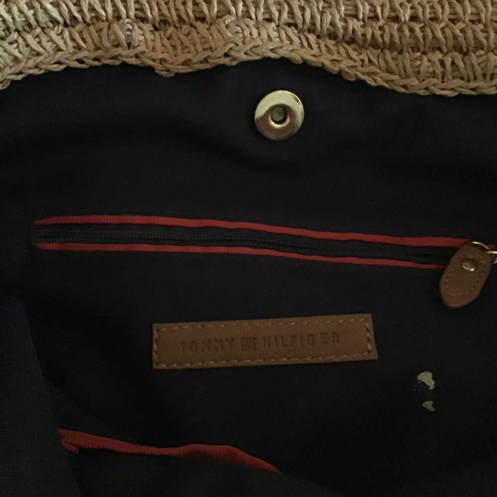 Tommy Hilfiger Tommy Hilfiger Handbag Beige Strip… - image 5