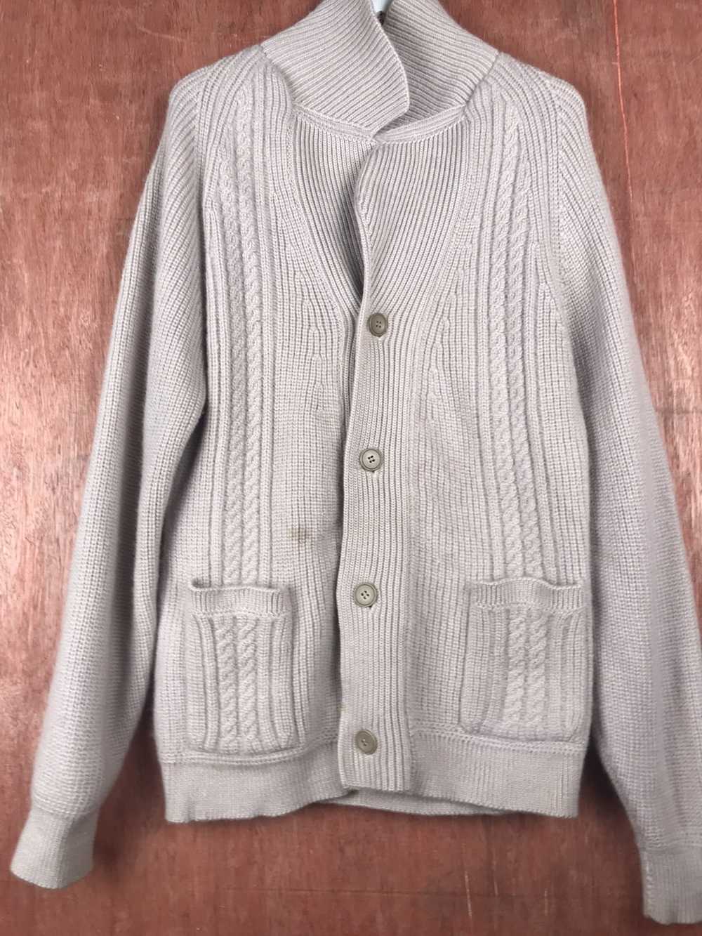 Cardigan × Homespun Knitwear × Japanese Brand Gin… - image 2