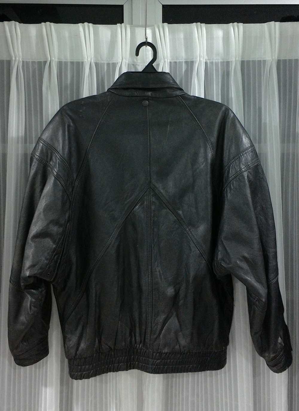 Italian Designers × Leather Jacket × Vintage FIOC… - image 2
