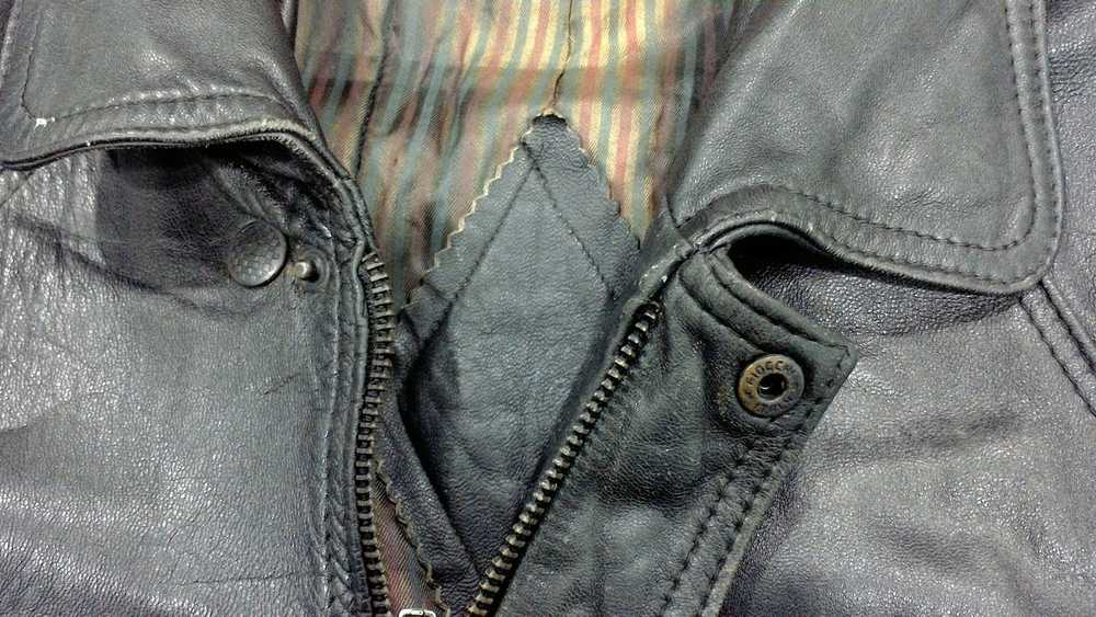 Italian Designers × Leather Jacket × Vintage FIOC… - image 4