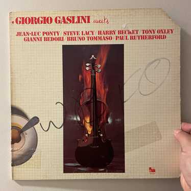 Blank Jean-Luc Ponty/Giorgio Gaslini LP vintage v… - image 1