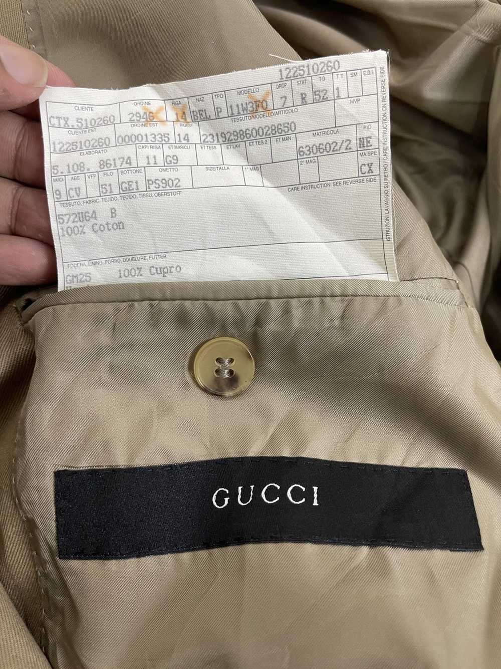 Gucci × Vintage VINTAGE GUCCI MEN’S BLAZER SUIT L… - image 4