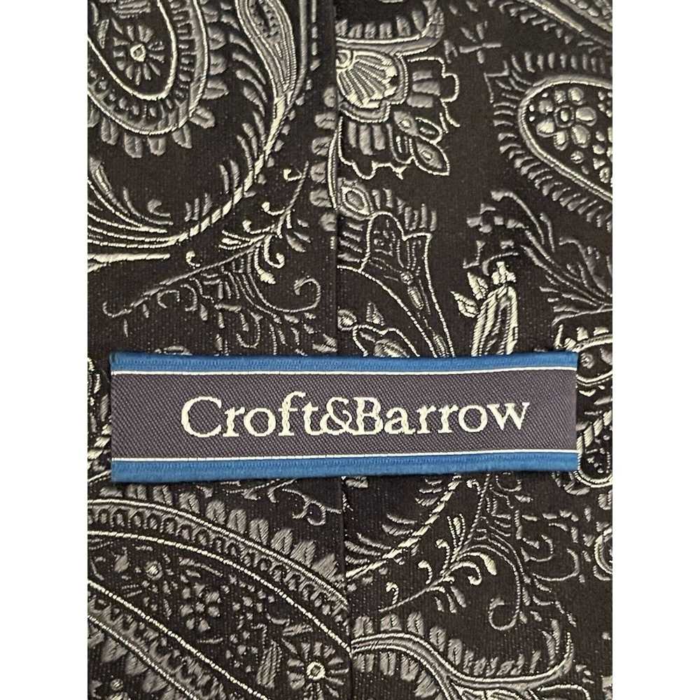 Croft & Barrow Croft & Barrow Black Gray Hand Mad… - image 8