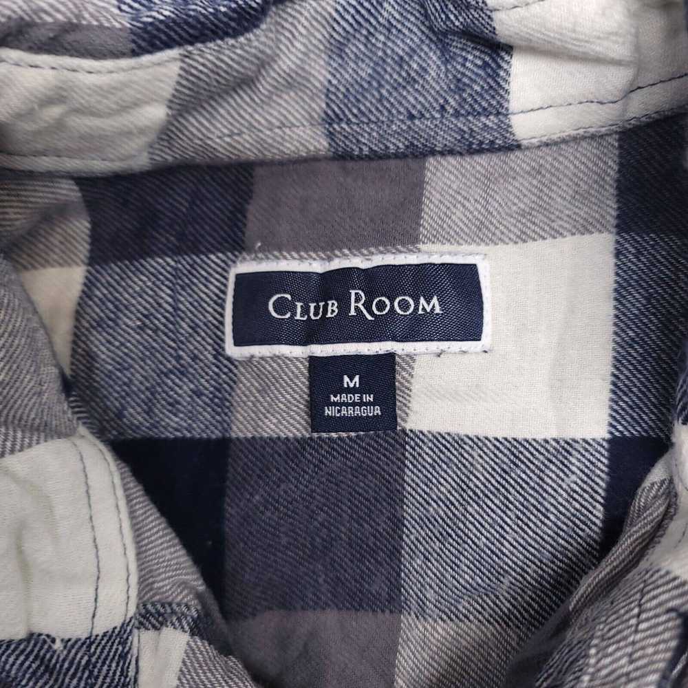 Club Room Club Room GIngham Flannel Shirt Mens Si… - image 3