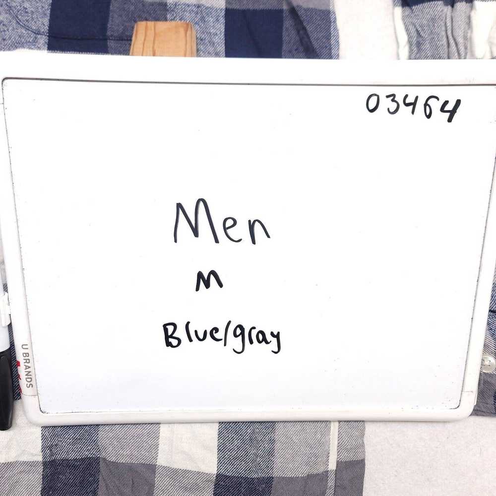 Club Room Club Room GIngham Flannel Shirt Mens Si… - image 9