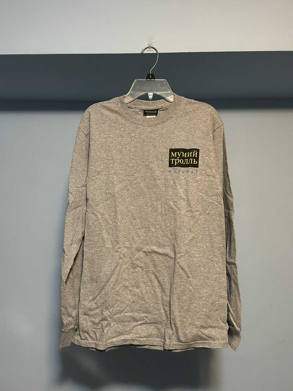 Gosha Rubchinskiy Gosha x Mumiy Troll L/S Tee Grey - image 1