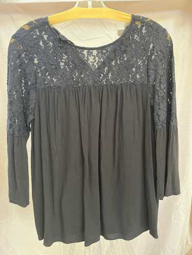 Michael Kors Lace V Neck Blouse