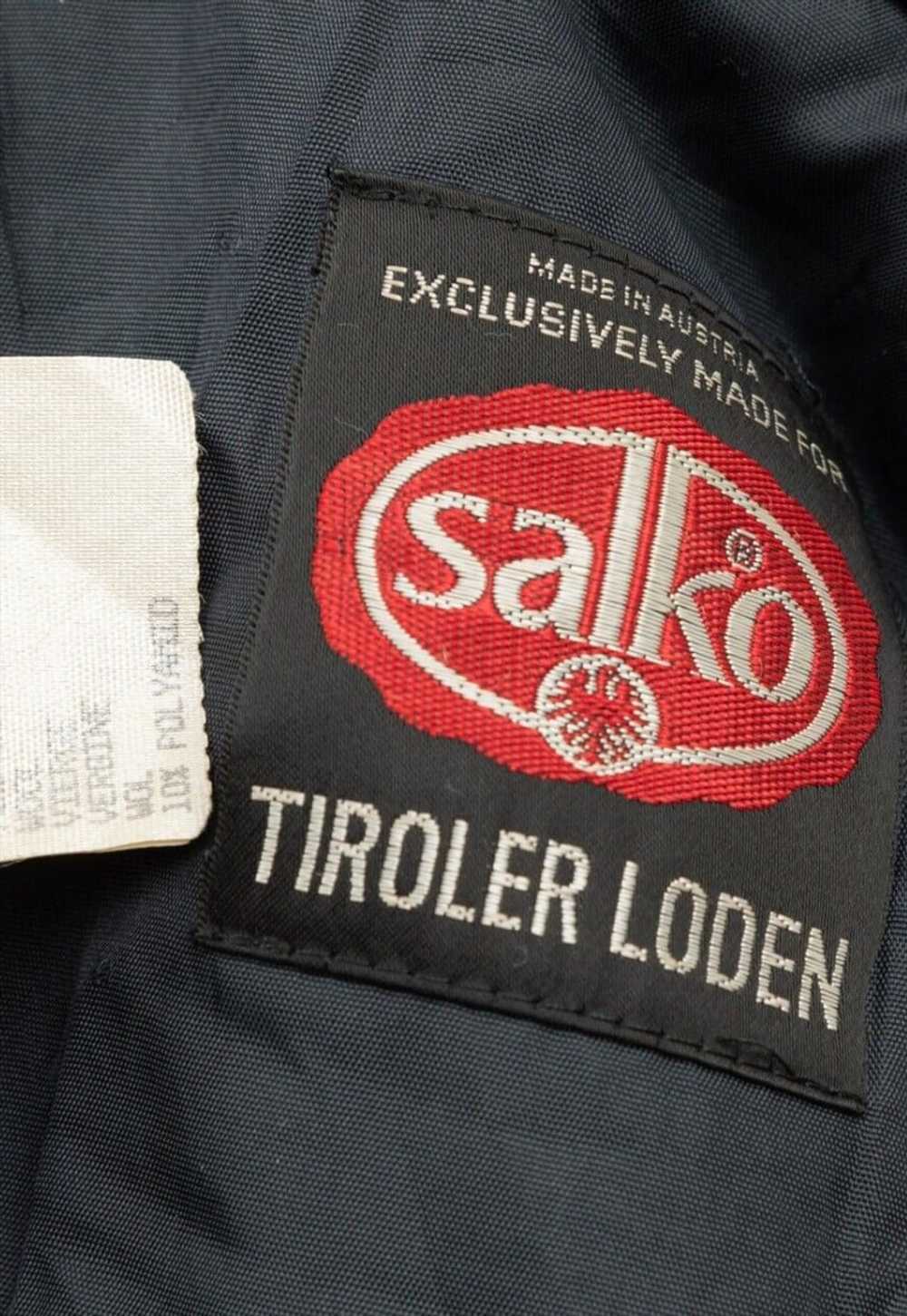 Salko tiroler loden us 44 uk wool eu 54 jacket ov… - image 5